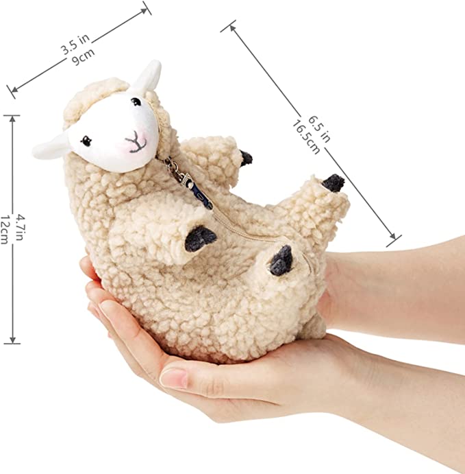 16CM Lovely Sheep Alpaca Doll Soft Plush Toy