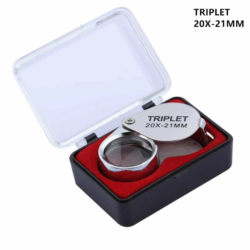 10-30X Pocket Loupe Magnifier
