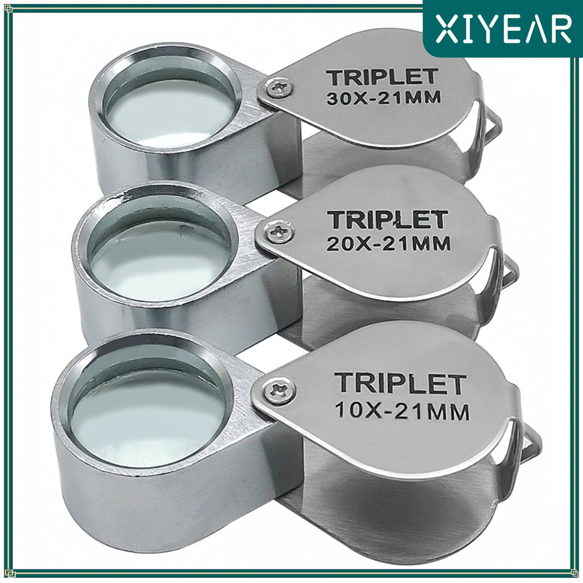 10-30X Pocket Loupe Magnifier